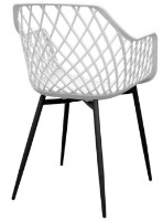Scaun Deco SL-7019 White/Black Legs imaginea #3 — magazin online Desire.md