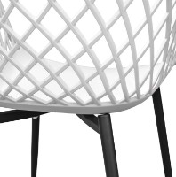 Scaun Deco SL-7019 White/Black Legs imaginea #5 — magazin online Desire.md