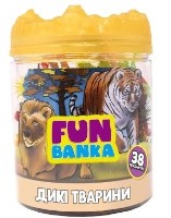Фигурки животных Fun Banka Animale Salbatice 38pcs (320385-UA) фото №1 — интернет-магазин Desire.md