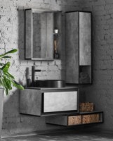 Dulap baie Sanmaximus 151 300x1150 Loft imaginea #2 — magazin online Desire.md