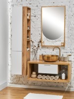 Шкаф-пенал Sanmaximus 153 450x1700 Sirius фото №3 — интернет-магазин Desire.md