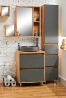 Dulap baie Sanmaximus 155 350x1900 Spirit imaginea #2 — magazin online Desire.md