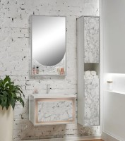 Dulap cu oglindă Sanmaximus 107 600 Bianco LED imaginea #2 — magazin online Desire.md