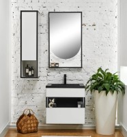 Шкаф с зеркалом Sanmaximus 107 600 Eclipse LED фото №2 — интернет-магазин Desire.md