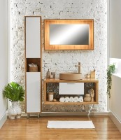 Dulap cu oglindă Sanmaximus 108 1000 Taho LED imaginea #2 — magazin online Desire.md