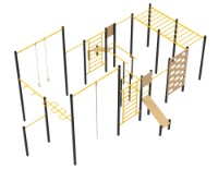 Спортивный комплекс Kidigo WorkOut 3 (2120) фото №5 — интернет-магазин Desire.md