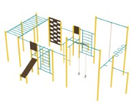 Спортивный комплекс Kidigo WorkOut 3 (2120) фото №2 — интернет-магазин Desire.md