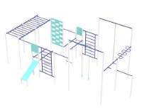 Спортивный комплекс Kidigo WorkOut 3 (2120) фото №3 — интернет-магазин Desire.md