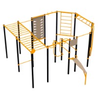 Спортивный комплекс Kidigo WorkOut 4 (21241) фото №2 — интернет-магазин Desire.md