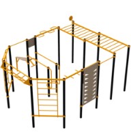 Спортивный комплекс Kidigo WorkOut 4 (21241) фото №3 — интернет-магазин Desire.md