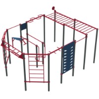 Спортивный комплекс Kidigo WorkOut 4 (21241) фото №5 — интернет-магазин Desire.md