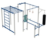 Спортивный комплекс Kidigo WorkOut 5 (21251) фото №6 — интернет-магазин Desire.md