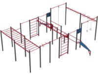 Спортивный комплекс Kidigo WorkOut 6 (21261) фото №3 — интернет-магазин Desire.md