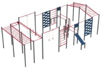 Спортивный комплекс Kidigo WorkOut 7 (21341) фото №2 — интернет-магазин Desire.md