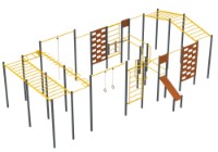 Спортивный комплекс Kidigo WorkOut 7 (21341) фото №3 — интернет-магазин Desire.md