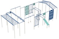 Спортивный комплекс Kidigo WorkOut 7 (21341) фото №4 — интернет-магазин Desire.md