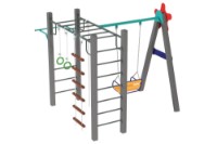 Спортивный комплекс Kidigo Все сразу (21071) фото №3 — интернет-магазин Desire.md