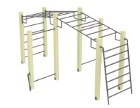 Спортивный комплекс Kidigo Малыш (21111) фото №4 — интернет-магазин Desire.md