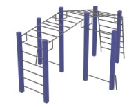 Спортивный комплекс Kidigo Малыш (21111) фото №5 — интернет-магазин Desire.md