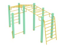 Спортивный комплекс Kidigo Малыш (21111) фото №6 — интернет-магазин Desire.md