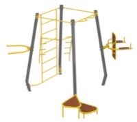 Спортивный комплекс Kidigo Фитнес (21221) фото №3 — интернет-магазин Desire.md