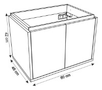 Dulap cu lavoar Montebella Set 10.02 600x460 Terra Panda imaginea #2 — magazin online Desire.md
