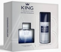 Парфюмерный набор для него Antonio Banderas King of Seduction EDT 100ml + Deo Spray 150ml фото №2 — интернет-магазин Desire.md