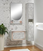 Dulap cu lavoar Montebella Set 51.01 650x480 Bianco LED Koala imaginea #4 — magazin online Desire.md