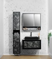 Dulap cu lavoar Montebella Set 51.02 800x500 Nero LED 585x385 Pantera imaginea #2 — magazin online Desire.md