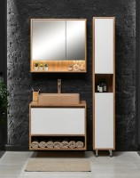 Шкаф с умывальником Montebella Set 53.01 800x500 Sirius LED 585x385 Jaguar фото №2 — интернет-магазин Desire.md