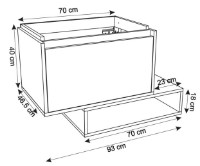 Dulap cu lavoar Montebella Set 54.01 700x480 Loft Koala imaginea #2 — magazin online Desire.md