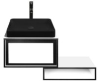 Шкаф с умывальником Montebella Set 54.02 1115x500 Eclipse LED 585x385 Pantera фото №1 — интернет-магазин Desire.md