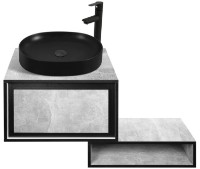 Шкаф с умывальником Montebella Set 54.02 1115x500 Loft LED 550x425 Pantera фото №1 — интернет-магазин Desire.md