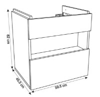 Dulap cu lavoar Montebella Set 55.01 600x460 Spirit LED Jaguar imaginea #4 — magazin online Desire.md