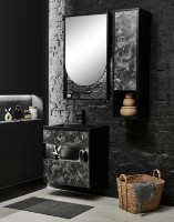 Dulap cu lavoar Montebella Set 55.01 600x460 Nero LED Pantera imaginea #2 — magazin online Desire.md