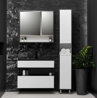 Шкаф с умывальником Montebella Set 55.03 800x400 Enzo Eclipse LED Pantera фото №4 — интернет-магазин Desire.md