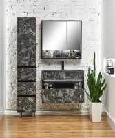 Dulap cu lavoar Montebella Set 55.03 800x400 Enzo Nero LED Pantera imaginea #3 — magazin online Desire.md