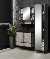 Шкаф с умывальником Montebella Set 56.01 800x400 Loft Pantera фото №3 — интернет-магазин Desire.md