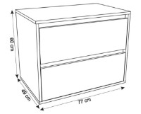 Dulap cu lavoar Montebella Set 57.06 800x500 Spirit 585x385 Lemur imaginea #2 — magazin online Desire.md