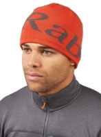 Шапка Rab Logo Beanie Firecracker/Graphene фото №2 — интернет-магазин Desire.md