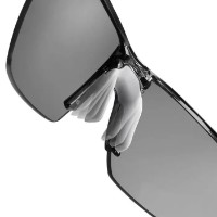 Ochelari de soare Julbo Outline RV 0-3 Translucent Black/Blue imaginea #5 — magazin online Desire.md