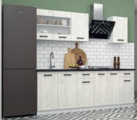 Кухонный гарнитур Yasen Саманта 2.2 Белый/Дуб Крафт Белый