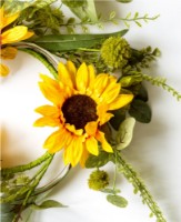 Coroană decorativă Casa Masa 46cm (YL40204BF) imaginea #2 — magazin online Desire.md