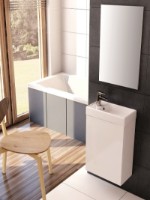 Шкаф с умывальником Elita Young Basic (163068) фото №2 — интернет-магазин Desire.md