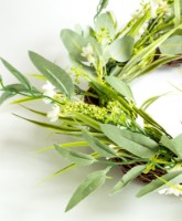 Coroană decorativă Casa Masa 60cm (YL40097BD) imaginea #3 — magazin online Desire.md