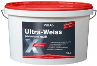 Vopsea Pufas Ultra-Weiss Innensilikon 12.5L 11004 imaginea #1 — magazin online Desire.md