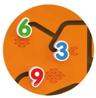 Бизиборд Viga Wall Toy - Matching Numbers (50676)