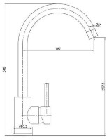 Baterie bucătărie Imprese Daicy-U 55009-U imaginea #2 — magazin online Desire.md