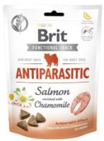 Snackuri pentru câini Brit Care Dog Functional Snack Antiparasitic Salmon 150g