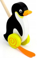 Игрушка каталка Viga Push Toy-Penguin (50962) фото №3 — интернет-магазин Desire.md